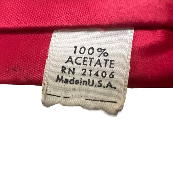 Vintage 1968 George Wallace '68 Presidential Election Campaign Red Tie - Picture 5 of 5